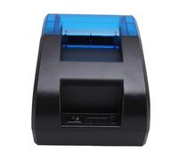 ASHATA Impresora Térmica de Recibos, Impresora de Recibos POS Inalámbrica Bluetooth, Impresora Móvil Portátil ESC POS Command de 58 Mm para Pequeñas Empresas, Restaurantes, Tiendas (Enchufe de la UE)