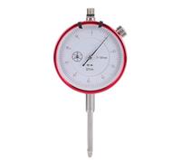 ASHATA Indicador de Cuadrante, Rango de 0-30 Mm Precisión de 0,01 Mm Acero Inoxidable a Prueba de Golpes Prueba de Desgaste, con Sonda Reemplazable M2.5 y Perilla de Bloqueo, para