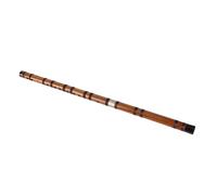 ASHATA Instrumentos Musicales Tradicionales de China 5 Años Secos a la Sombra Pipa de Flauta de bambú Amargo (Tecla F)