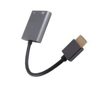 ASHATA Interfaz Multimedia 4K HD Convertidor USB C para Gafas AR 60Hz PD 100W Adaptador Aleación de Aluminio Gris