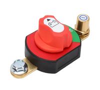 ASHATA Interruptor de Apagado de Batería 300A Seguro para Automóviles, Vehículos Recreativos, Vehículos Todo Terreno, UTV, Diseño de Perilla único
