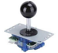 ASHATA Joystick Clásico de Joystic de Competición de 5 Pines para Juego de Botones de Gabinete de Juegos Joystick de Consola de Juegos sin Demora (Negro)