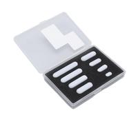 ASHATA Juego de Barras Agitadoras Magnéticas de PTFE de Calidad, Varillas de Mezcla Fluidas, 8 Uds., 10mm-40mm para Agitador de Laboratorio