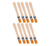 ASHATA Juego de Brochas de Arqueología Profesional para Niños, Herramientas de Excavación Educativas con Pelo de Nailon Suave y de Madera Ergonómico, 10 Uds. (2 10PCS)