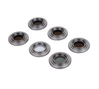 ASHATA Juego de Filtros para Lentes de Cámara para Drones, Filtros UV CPL ND8 ND16 ND32 ND64 con Caja de Almacenamiento para Osmo Action 4, Desenfoque de Movimiento, Reducción de