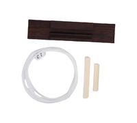 ASHATA Kit de Actualización de Sillín de Puente de Ukelele de Palisandro para Reparación de Sonido Rico DIY Ukelele de 4 Cuerdas