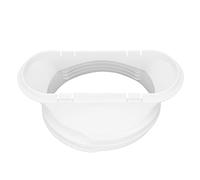 ASHATA Kit de Adaptador de Ventana de Aire Acondicionado Portátil, Conector de Manguera de Escape de Rosca Macho de 5,9 Pulgadas y Hembra de 5,1 Pulgadas, Conector de Tubo de Boca Plana para