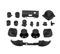 ASHATA Kit De Botón Completo De Repuesto para RT LT RB LB Botón RB Botones ABXY Juego De Botones De Controlador De Juego Kit De Accesorios, para Series X/para Series S(Negro)