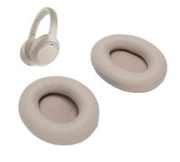 ASHATA Kit de Cojín de Banda para el Oído de Reemplazo Wh1000xm4, Espuma de Memoria de Alta Densidad de Cuero de Proteína Suave para Wh1000xm4, Instalación Fácil (marrón Claro)