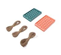 ASHATA Kit de Fabricación de de Uva Hecho a Mano con Moldes Creativos para Creaciones Artísticas, Tiempo Libre Relajante, Material PP