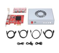 ASHATA Kit de Hardware de Sintetizador de Fusor HDMI DMA, Adaptador de Superposición de Pantalla Combinador DMA HDMI de 3840 X 2160 60 Hz, Entrada de Señal Dual, Imágenes HD y