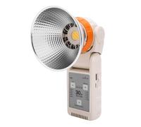 ASHATA Kit de Iluminación LED de Estudio LED Light Fotography, 30W 2500-6500K 180 ° Luz de Video de Cámara Giratoria para Fotografía, Transmisión en Vivo, Batería de 3200 MAh