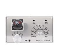 ASHATA Kit de Montaje de Radio Mineral DIY Cristal Pasivo con Cabezal