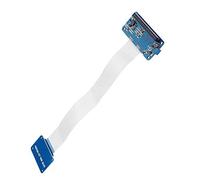 ASHATA Kit de Placa Controladora LCD RGB, Placa Adaptadora de Controlador dpi de 50 Pines a 40 Pines, Placa Adaptadora para/Raspbian OS