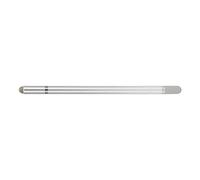 ASHATA Lápiz Capacitivo para Tableta, Lápiz Táctil Multifuncional 3 en 1, Posicionamiento Preciso, Aleación de Aluminio, Ligero y Portátil (Silver)