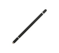 ASHATA Lápiz Capacitivo para Tableta, Lápiz Táctil Multifuncional 3 en 1, Posicionamiento Preciso, Aleación de Aluminio, Ligero y Portátil (Black)
