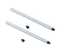 ASHATA Lápiz de Pantalla Táctil para Tableta, Lápiz óptico de Aleación de Aluminio con Punta Suave para Tabletas MAX 11 HD 10 Tab A9 A8 A7 A7 Lite, 2 uds. (Blue)
