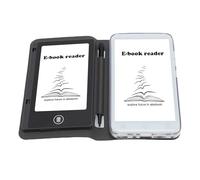 ASHATA Lector de Libros E de 5 Pulgadas, Lector de PDF de Pantalla Capacitiva con Modo Nocturno de Tablero de Escritura, Función de Marcador, Tamaño de Fuente Ajustable, Cámara