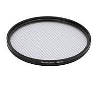 ASHATA Lente de Filtro de 82 Mm para Filtro de Lente de Cámara DSLR, Filtro de Fotografía Ultra HD para Películas, TV, Filtro Impermeable de Cámara Portátil con Caja de(Rayas Azules)