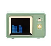 ASHATA Lindo Altavoz Retro Bluetooth Compacto Mini Altavoz Portátil con Sonido Claro para la Decoración del Hogar