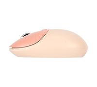 ASHATA Lindo Ratón Inalámbrico Gato, Ratones de Computadora Silenciosos y Ligeros con Receptor USB, Ratón Kawaii Color Caramelo 1600 dpi para Computadora Portátil PC (Té de la Leche)