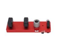 ASHATA Localizador de Perforación de Perfiles de Aluminio Compacto con Brocas Escalonadas para un Posicionamiento Rápido de Orificios en Perfiles de Aluminio de 20 Mm, 30 Mm y 40 Herramienta