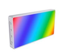 ASHATA Luces de Vídeo RGB, Luz de Vídeo Portátil a Todo Color con Zapata Fría, 225 Cuentas LED CRI 95+ Lámpara de Panel Regulable 8 Luces de Efectos Especiales Simuladas para