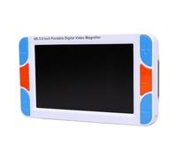 ASHATA Lupa de Vídeo Electrónica Pantalla LCD de 5 Pulgadas para Baja