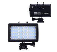 ASHATA Luz de Buceo de Iluminación de Video, Luz de Relleno de LED Submarino 5000-6000K para Videografía de Fotografía, con Batería de 3000 MAh, 130 Pies Impermeables