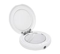 ASHATA Luz Magnética para Selfies, Luz de Relleno Magnética LED con Atenuación Continua, Portátil Plegable con 3 Modos de, Puerto Roscado de 1/4 de Pulgada para Teléfonos y