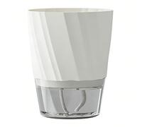 ASHATA Macetas de Autorriego con Agujeros, Diseño Ligero y Resistente, 3 uds., para Plantas de Interior con Fácil Control del Nivel de Agua (Talla Grande)