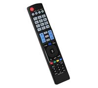 ASHATA Mando a Distancia Universal para, Repuesto para AKB73615303, Mando a Distancia de TV por Infrarrojos para Cine en Casa