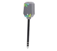ASHATA Medidor de Ph Digital del Suelo, 8 en 1 Probador de Suelo Medidor de Ph de Alta Precisión para Plantas de Agua del Suelo con Aplicación LCD Retroiluminada