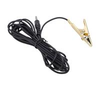 ASHATA Micrófono Lavalier Micrófono de Solapa de Condensador Unidireccional de Alta Sensibilidad para Conferencias Podcasts, Carcasa de Metal Resistente, Enchufe de 3,5 Mm para Presentador de