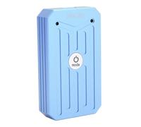 ASHATA Micrófono USB, Micrófono de Doble Canal de 2 ° 2 Canales con Distancia de Recogida 360 ° Chip de Cancelación de Ruido Omnidireccional para Computadora Portátil Desktop (Azul Real)