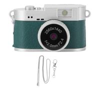 ASHATA Mini Cámara Digital, Cámara Llavero para Fotografía, Vídeo 2K FHD Foto de 2 MP, con Pantalla a Color de 1,47 Pulgadas, Flash LED Integrado de 4 Filtros, para Adolescentes, (Green)