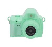 ASHATA Mini Cámara Llavero, Grabadora de Vídeo HD con Cámara Pequeña Digital 2K, Videocámara Retro con Pantalla a Color de 1,47 Pulgadas con Luz LED, 4 Efectos de Filtro, para Viajes, (Verde Claro)