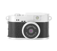 ASHATA Mini Cámara Llavero, Vídeo 2K FHD 2MP Fotos Cámara Pulgar, 4 Filtros, Pantalla a Color de 1,47 Pulgadas, Flash LED, Videocámara Retro Recargable para Viajes Diarios Vlogging (Black)