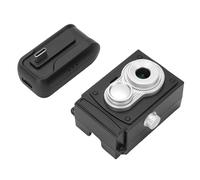 ASHATA Mini Camera Keychain 1080p Registrador de Video, Cámaras Vintage Compactas de Micro, 2MP Photo Campus CCD, Puerto de Carga Tipo C, Grabación de Estudio de Viaje