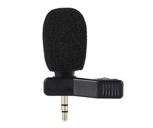 ASHATA Mini Micrófono, Micrófono Omnidireccional Profesional de Condensador Portátil HD con Conector de Micrófono de 3,5 Mm, Compatible con Tableta de Teléfono Celular para Bloggers y Vloggers