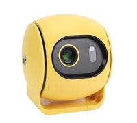 ASHATA Mini Proyector 4K, Proyector de Películas 150ANSI para Cine en Casa, con USB HDMI y Puerto de Audio de 3,5 Mm, para Android 14, Pantalla de 30-200", Enfoque Automático, (Enchufe de la UE)
