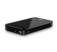 ASHATA Mini proyector DLP, WiFi Bluetooth LED Proyector de Video, Proyector de Bolsillo DLP Inteligente 3D 4K HD portátil, Reproductor Multimedia HDMI USB Home Theater, Android 6.0(EU)