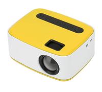 ASHATA Mini Proyector, Proyector Portátil Compatible con 1080P, Conexión LED WiFi USB, Altavoz Incorporado de 1080P, Proyector Portátil para Viajes de Camping en el Hogar