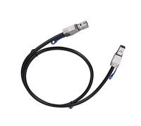 ASHATA Mini SAS SFF-8644 a SFF-8644 Cable de Disco Duro Servidor Sincronización de Transmisión de Datos