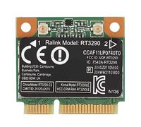 ASHATA Mini tarjeta de red, tarjeta de red PCI-e inalámbrica Bluetooth 3.0 de 2.4 G, tarjeta adaptadora de red inalámbrica RT3290, compatible con 802.11N hasta 150 Mbps, para computadora con puerto