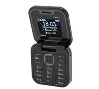 ASHATA Mini Teléfono Móvil Plegable 2G, Soporte Dual SIM, Radio FM, Bloqueo de Llamadas, Vibración, Marcación Rápida, 32 MB RAM