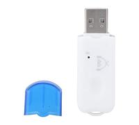 ASHATA Mini USB Bluetooth Receptor Audio A2DP Adaptador inalámbrico de música para automóvil AUX Teléfono móvil, USB Bluetooth Adaptador inalámbrico Bluetooth Receptor de Audio Bluetooth Soporte A2DP