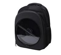 ASHATA Mochila con Ventilador de Holograma 3D, Mochila con Holográfico LED de 1080x448 con Control Remoto, Publicitaria para Eventos de Fiesta de Negocios