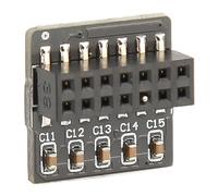 ASHATA Módulo de Seguridad de Cifrado TPM2.0 para10 11, Confiable y Práctico, Paso de 2,54 Mm, Reemplazo para Memoria DDR4, Compatible con