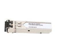 ASHATA Módulo SFP de 1,25G y 850 NM, Transceptor óptico de Fibra Dual Monomodo con Función DDM para Servidores y Cortafuegos